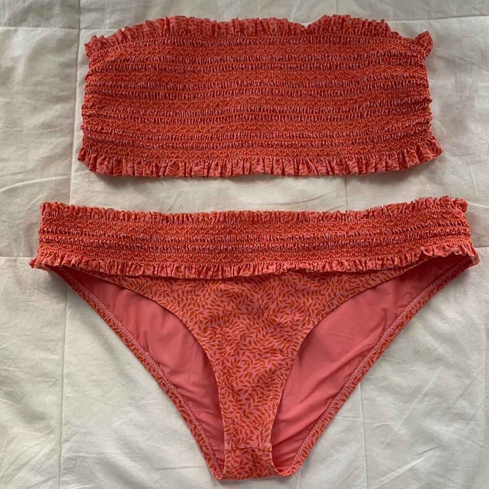 Tory Burch bandeau bikini top size MD - top only